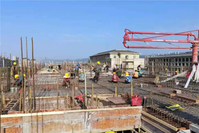 防疫、施工兩手抓,昌南新區康養服務中心項目不停頓!