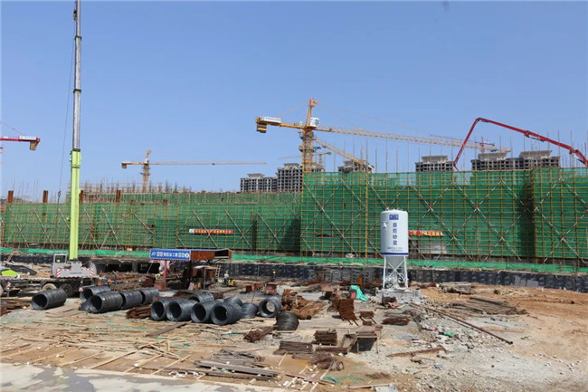 防疫、施工兩手抓,昌南新區康養服務中心項目不停頓!