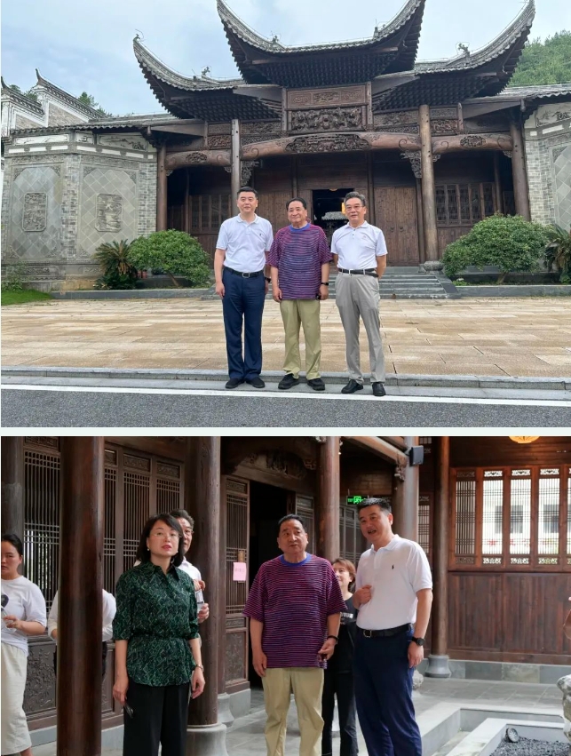 中國曲藝家協會原主席、著名相聲表演藝術家姜昆一行蒞臨美院基地